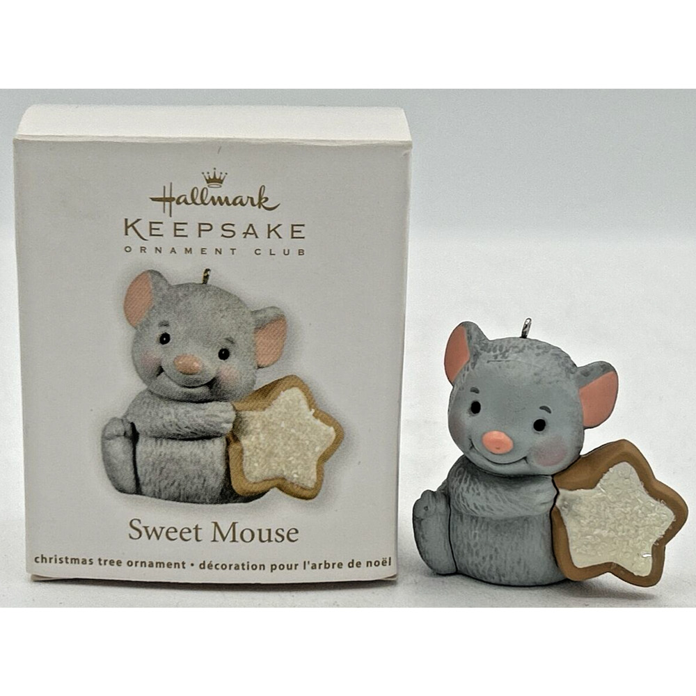 Hallmark Keepsake Christmas Tree Ornament Sweet Mouse 2012 U125
